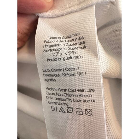 J.Crew Re-Imagined Womens White XL 100% Cotton Tank - Picture 6 of 6